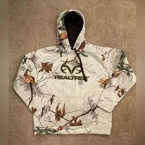 🍁 🍂 Realtree Camo Hoodie Sweatshirt Boys Girls Unisex Oversized Small PTP 21”